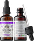 Organic Skullcap Tincture, Skullcap Extract Drops (Scutellaria lateriflora) Dried Herb, 2 oz