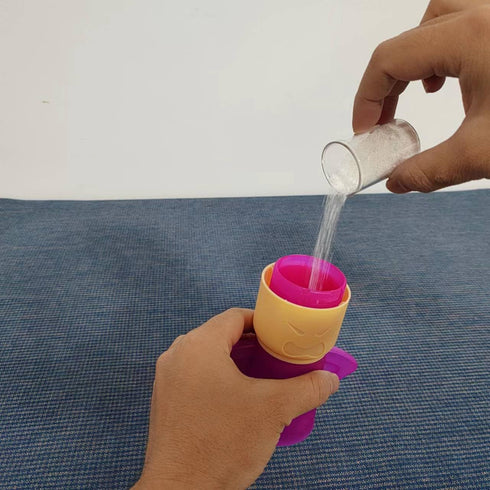 Microwave Cleaner Tool, High Temperature Steam Cleaning Equipment, Angry Mama (Purple)