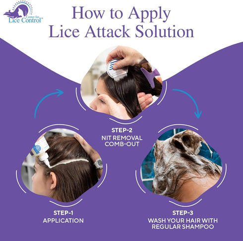 Kapow 8oz Head Lice Shampoo – Non-Toxic, Pesticide-Free, Strong Yet Gentle Formula for Family Use