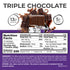 Power Crunch Protein Wafer Bars, Triple Chocolate, High Protein Snacks, 1.4 Ounce (12 Count)