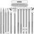 6PCS Dual Heads Blackhead Remover Kit, Pimple Comedone Extractor, Acne Blemish Removal, Premium Stainless Steel,