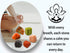 Set 6 Amazing Gemstone Crystals for Fertility Manifestation, of Carnelian, Unakite, Peach Moonstone, Garnet, Red Jasper
