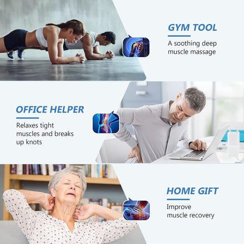 Massage Roller Ball, Neck Massager for Pain Relief, Deep Tissue Tool for Sore Muscle Relief