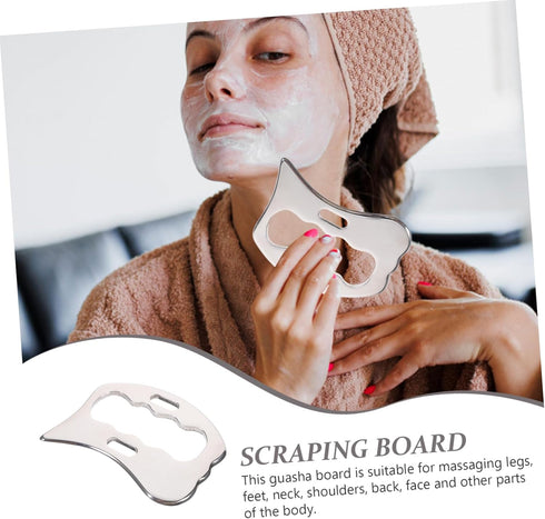Stainless Steel Gua Sha Massage Tool for Face and Body