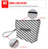 Xhuibop Customize Cosmetic Bags with Zip, PU Leather Makeup Bag, Personalized Pouch for Girls Christmas Gifts