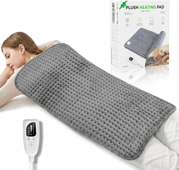 Predoks Heating Pad for Period Cramps Back Neck and Shoulders Pain Relief, 1733