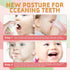 Pegciz 2 Pack,Toddler 3 Foam Toothpaste Kids Toothpaste with Low Fluoride for U Shaped Toothbrush, Foaming Toothpaste