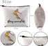POFULL Skiing Bag, Skiing Team Gifts, Survival Kit for Ski Lover Enthusiasts Cosmetic Bag