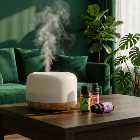 Set Making(40 10 ML) SACATR Essential Oils - Natural Essential Oils - Perfect for Diffuser, Humidifier,Aromatherapy
