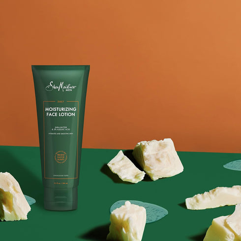 SheaMoisture Men Lotion | Daily Moisturizing Face Lotion | Dermatologist-Tested for Soft, Smooth Skin | 3.5 oz