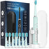 RAPHARY Sonic Electric Toothbrush for Adults - Rechargeable, 4 Modes, Green, 120 Days