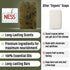 Ness Mens Soap Bar - Maritime Moss Scent, Natural Soap with Organic Ingredients, Handmade in the USA