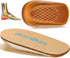 Heel Cushions for Pain Relief, Inserts for Shock Absorption, 1 Pair for Achilles Tendonitis and Bone Spur (Beige, Large)