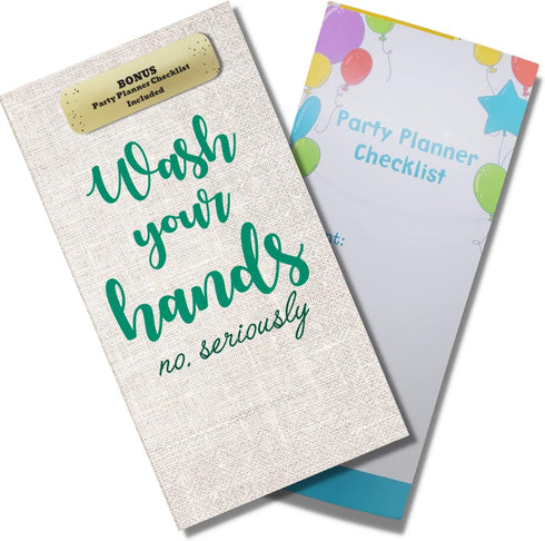 Jorina Etiquette Guest Towels Disposable Bathroom Paper Napkins 32 Count 8.5"x 4.5" (Wash
