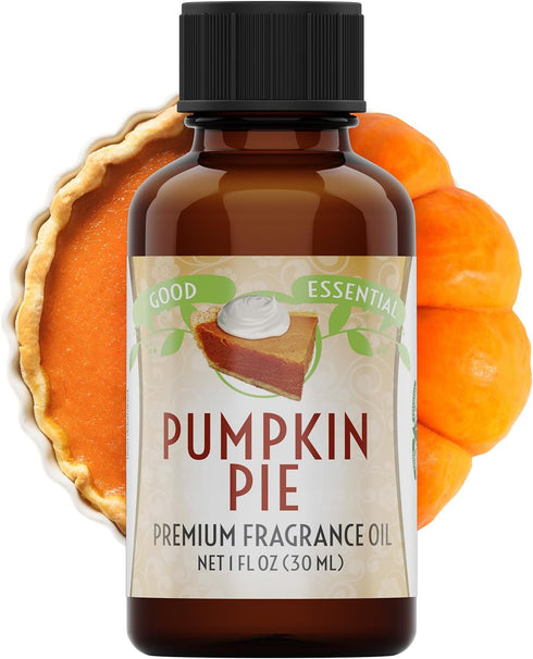 Good Essential Professional Pumpkin Pie Fragrance Oil, 1 fl oz / 30ml for Candles, Diffusers, Soaps, Lotions