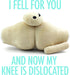 I Heart Guts Knee Joint Plush - Kneed for Speed - Knee Joint Stuffed Pillow Toy Bone, Knee Surgery Gifts - Doctors