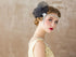 SWEETV Flapper Headbands - Womens 1920s Inspired Feather Headband, Great Gatsby Cocktail Party Rhinestone Hair