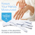 Moisturizing Eczema 100% Premium Cotton Gloves, Large, White, Cara, 1 Pair