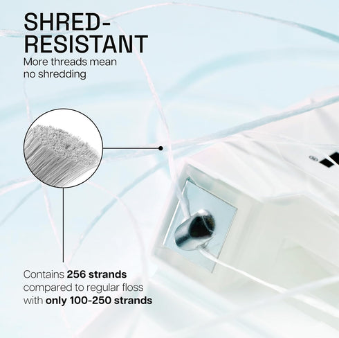 REACH Waxed Dental Floss, Unflavored, 6 Pack, 55 yd, Deep Cleaning Teeth, PFAS Free