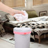 4 Gallon Drawstring Trash Bag, Small Garbage Bags, 1.2Mil Thickness, 60 Pcs, Unscented, Black