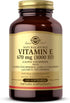 Solgar Vitamin E 670 mg (1000 IU), 100 Mixed Softgels - Natural Antioxidant for Skin & Immune System Support - Gluten /