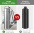Small Pill Case, Portable Metal Keychain Holder, Waterproof Mini Stainless Steel Pill Organizer for Travel Purse Pocket