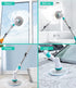 kHelfer Foam Scrubber and Scouring Pad, Microfiber Chenille Replacement Mop Cleaning Brush for Glass, Window, Floor