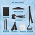 Cervical Neck Traction Device, Over-The-Door Portable Neck Stretcher for Home Physical Therapy