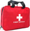 First Aid Bag, Empty Medical Storage Kit Red Trauma Bag for Emergency First Aid Kits, Car Workshop Cycling Outdoors