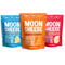 Moon Cheese Variety Pack, Cheddar, Gouda & Pepper Jack, Crunchy, Protein-Rich Cheese