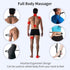 Back and Neck Massager - Deep Tissue Pain Relief, Upgraded Full Body Trigger Point Massage Tools (Black)