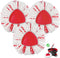 3 Pack Spin Mop Heads Replacement for O Ceda EasyWring 1-Tank System, Reusable Microfiber & Washable Mop Heads
