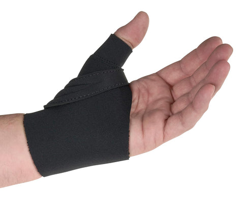 Comfort Cool Thumb CMC Restriction Splint, Direct Support for Thumb CMC Joint, Left Hand, Large Plus