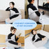 Shoulder Surgery Pillow, Ergonomic Rotator Cuff Pillow for Post Surgery Support and Shoulder Pain Relief (Grey)
