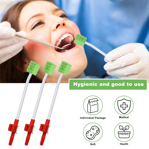 Wellgler's Oral Care Single Use Suction Swab - 25pcs