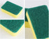 24 Pack Sponge Individually Wrapped, Bulk Kitchen Dishwashing Sponge, Non Scratch Scouring Pad for Travel.