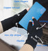 2 Pairs Compression Gloves for Women and Men, Fingerless Copper Arthritis Gloves for Hand Pain Relief, Open Finger
