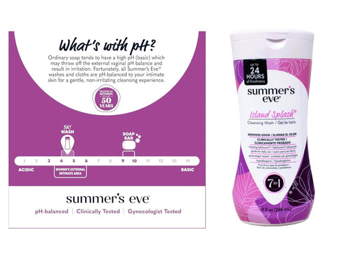 Summers 9 (266ml) (3 Pack) Eve Cleansing Wash Ounce Island Splash