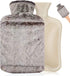 Hot Water Bottle, Fythao Rubber Hot Water Bottle for Pain Relief, Hot