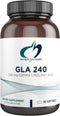 Designs for Health GLA Softgels - Borage Oil Pills, 240mg Gamma Linolenic Acid, 60 Softgels