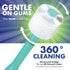 Brilliant Oral Care Baby Toothbrush, Mint Green, Soft Bristles Round Head for Easy All-Around Clean Mouth, 3 Pack, Ages