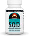 Source Naturals S-O-D Superoxide Dismutase, 90 Tablets - Dietary Supplement