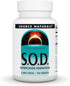 Source Naturals S-O-D Superoxide Dismutase, 90 Tablets - Dietary Supplement