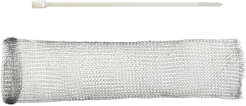 24 Pieces Stainless Steel Lint Traps for Washing Machine, Never Rust Washer Hose Snare Traps with 24 pcs Cable Ties