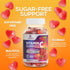 Sugar Free Vitamin C Gummies - 120 Count, Immune Support & Antioxidant Supplement, Vegan, Raspberry Flavor