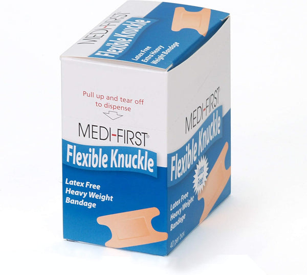 Medique Products 61678 Woven Extra Heavy Weight Latex Free Knuckle Bandage, 40 Per Box