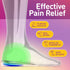 Heel Cups for Heel Pain Relief - Gel Inserts for Plantar Fasciitis, Cushion for Shock Absorption, Silicone Heel Cups