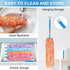 4 Upgraded 55-inch Long Microfiber Dusters with Telescopic Handle, Durable Fibers, Perfect for Household, Office, Car