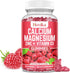 Calcium Magnesium Zinc Gummies with Potassium, Vitamin C, B6, D3, K2 - Supports Bones, Muscles, Teeth & Immunity - 60