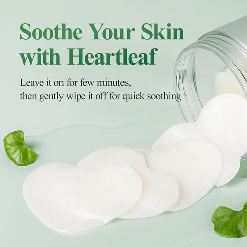 NEOGEN DERMALOGY Real Heartleaf Soothing Daily Pad, Heartleaf Toner Pad, 40 Pads